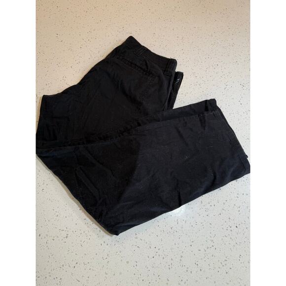 wrangler black cargo pants mens 34/30 - Picture 1 of 3